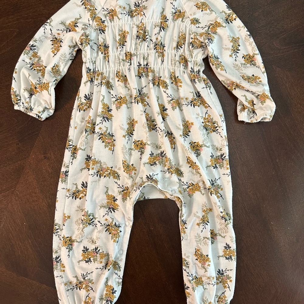 Floral Kids One Piece